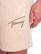Bermuda Tommy Jeans Masculina Moletom Embroidered Signature Cáqui - Marca Tommy Jeans