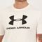 Camiseta Under Armour Sportstyle Logo Branca e Preta - Marca Under Armour
