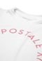 Camiseta Aeropostale Menina Escrita Off-White - Marca Aeropostale