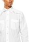 Camisa Wrangler Listras Branca - Marca Wrangler