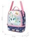 Kit Mochila De Rodinha Escolar Infantil Estojo Lancheira Unicornio - Marca GUELPH