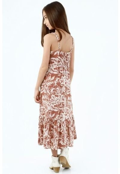 Vestido Para Ni a Tennis Largo Y Estampado Flores Compra Ahora