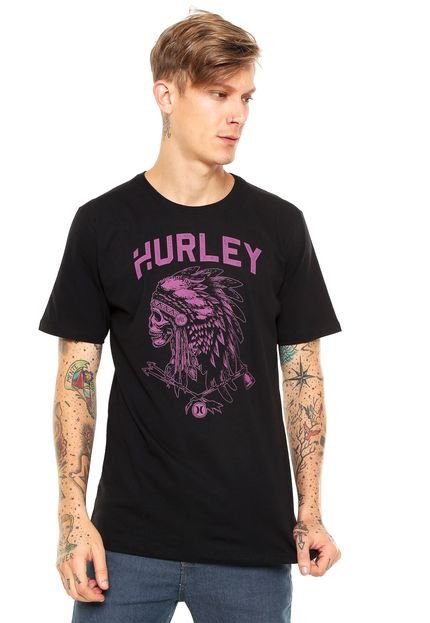 Camiseta Hurley Silk Native Preta - Marca Hurley