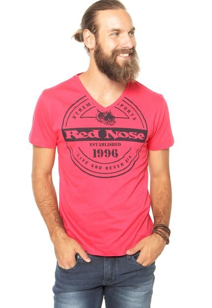 Camiseta Red Nose Xtreme Sports Rosa - Marca Red Nose