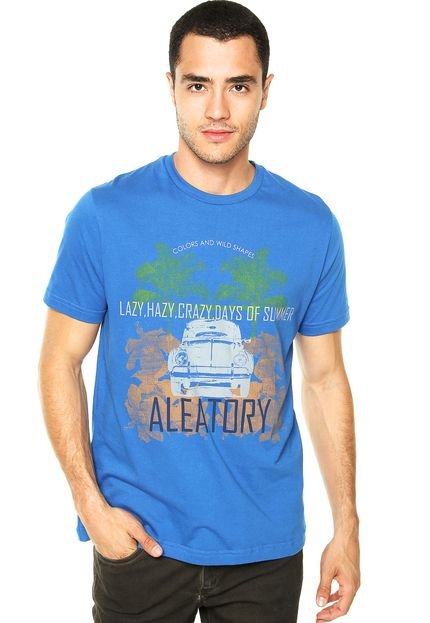 Camiseta Aleatory Fusca Azul - Marca Aleatory