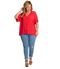 Camisa Feminina Plus Size Secret Glam Vermelho - Marca Secret Glam