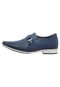 Sapato Pegada Pespontos Azul - Marca Pegada
