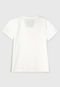 Camiseta Colcci Fun Infantil Lettering Off-White - Marca Colcci Fun