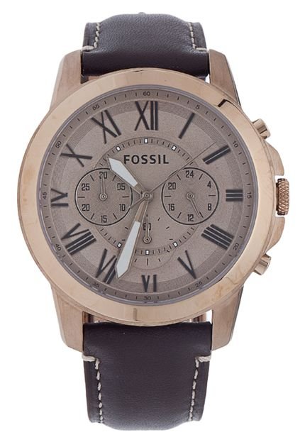Relógio Fossil FS5107/2DN Dourado - Marca Fossil
