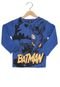 Blusa De Moletom Fakini Batman Menino Azul - Marca Fakini
