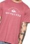 Camiseta Quiksilver Set Vermelha - Marca Quiksilver