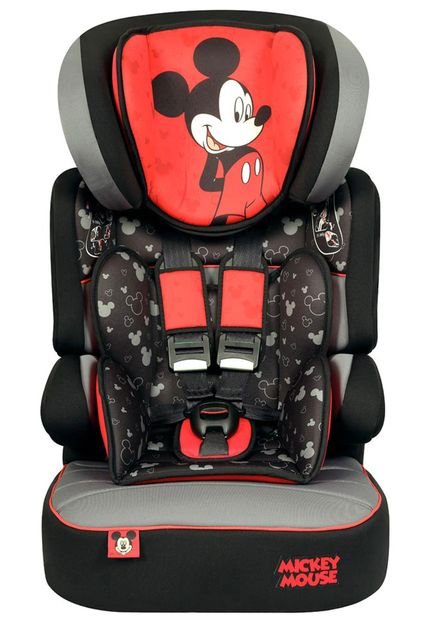 Cadeira Para Auto 9 a 36 Kg Disney Beline SP Preta Mickey - Marca Disney