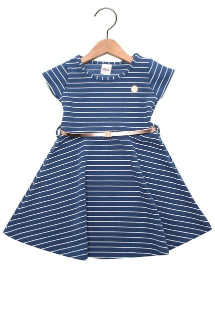 Vestido Elian Menina Azul - Marca Elian