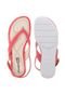 Rasteira Comfortflex Fivela Coral - Marca Comfortflex