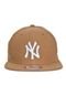 Boné New Era 950 Of Sn Basic Wheat Log Bco New York Yankees Bege - Marca New Era