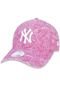Boné New Era New York Yankees Mlb Rosa - Marca New Era