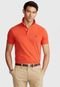 Camisa Polo Polo Ralph Lauren Slim Logo Laranja - Marca Polo Ralph Lauren