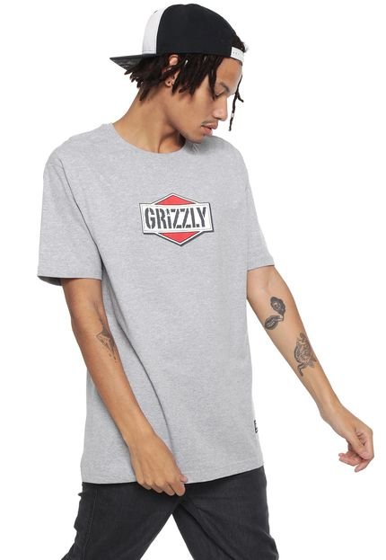 Camiseta Grizzly Family Of Grizz Cinza - Marca Grizzly