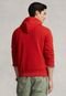 Blusa de Moletom Fechada Polo Ralph Lauren Logo Vermelha - Marca Polo Ralph Lauren