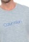 Camiseta Calvin Klein Básica Azul - Marca Calvin Klein