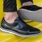 Sapato Casual Oxford Couro Masculino Solado Emborrachado Leve Forro Couro Elegante Resistente Preto - Marca FRANCA GRIFFE