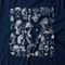 Camiseta Feminina Skull Pattern - Azul Marinho - Marca Studio Geek 