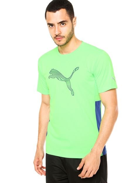 Camiseta Puma Pwrcool Graphic Verde - Marca Puma