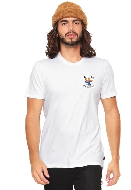 Camiseta adidas Skateboarding Estampada Branca - Marca adidas Skateboarding