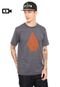 Camiseta Volcom Stone Wall Cinza-Escuro - Marca Volcom