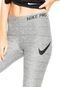 Legging Nike Pro Tght Heather Cinza/Preta - Marca Nike