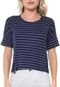 Blusa Cativa Listrada Azul - Marca Cativa