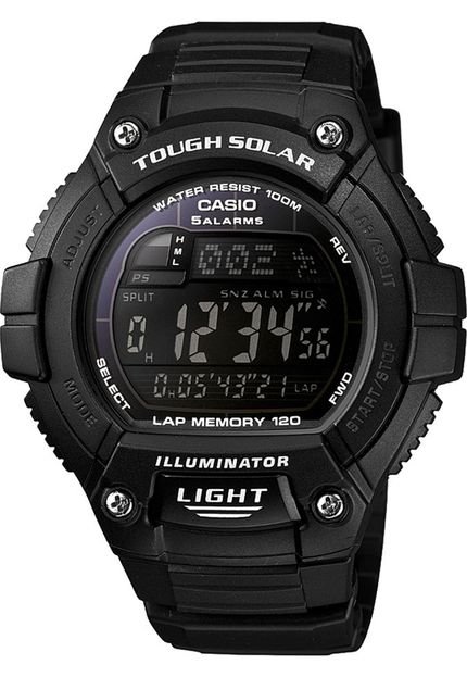 Relógio Casio W-S220-1BVDF Preto - Marca Casio