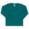 Camiseta Manga Longa Verde - Bebê - Meia Malha Camiseta Verde Ref:47255-66-P - Marca Pulla Bulla