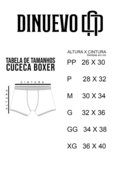 Kit 4 Cuecas Boxer Di Nuevo  Algodão Premium Branca e Preta - Marca Di Nuevo