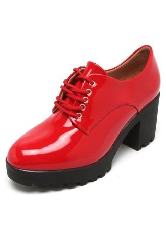 Oxford vermelho sale verniz