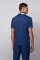 Camisa Polo BOSS Parlay 82 Azul marinho - Marca BOSS