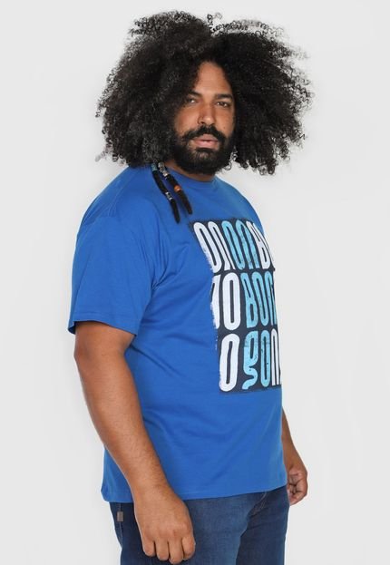 Camiseta Onbongo Estampada Azul - Marca Onbongo