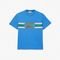 Camiseta Lacoste Regular Fit em algodão com estampa de monograma Azul - Marca Lacoste
