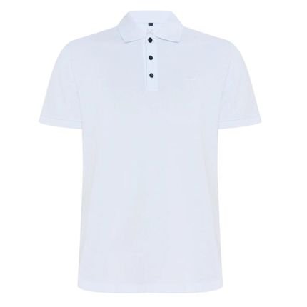 Camiseta Polo John John New Simple Basic Masculina - Branco - Marca John John