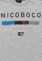 Camiseta Nicoboco Menino Frontal Cinza - Marca Nicoboco