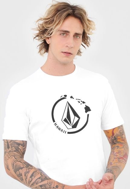 Camiseta Volcom Neo Stone Branca - Marca Volcom