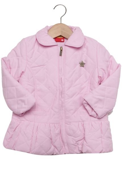 Jaqueta Kyly Menina Rosa - Marca Kyly