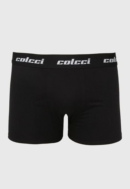 Cueca Colcci Boxer Logo Preta - Marca Colcci
