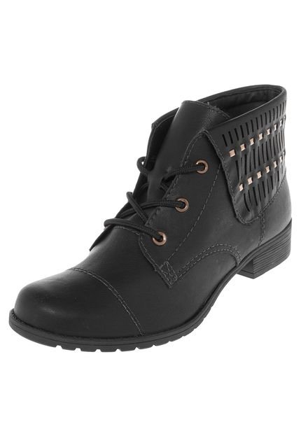 Bota Dakota Coturno Preta - Marca Dakota