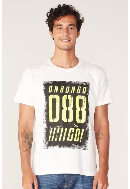 Camiseta Onbongo Estampada Off White - Marca Onbongo