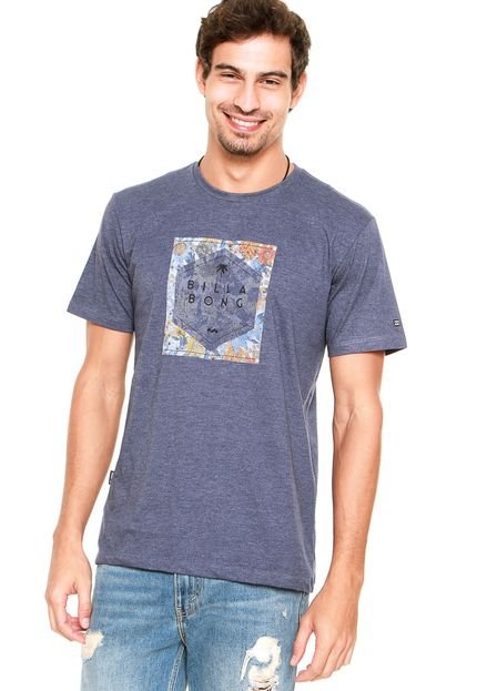 Camiseta Billabong Hexfill Azul-Marinho - Marca Billabong