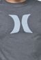 Camiseta Hurley Plus Size Icon Over Cinza - Marca Hurley