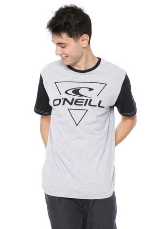 Camiseta O'Neill Fader Cinza/Preta