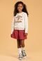 Conjunto Infantil Feminino League Fashion - Marca PLATINUM KIDS