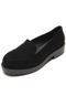 Mocassim Zaxy Flocado Preto - Marca Zaxy